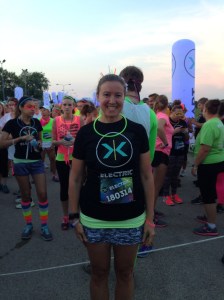 Pre-race! Ready to GLOW!