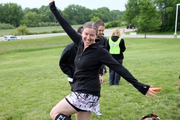 Skirts make running more fun!