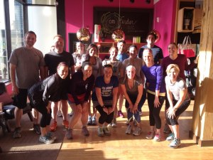 Monday night Run Club.