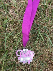 each participant earned this medal, way better than a t-shirt I think!