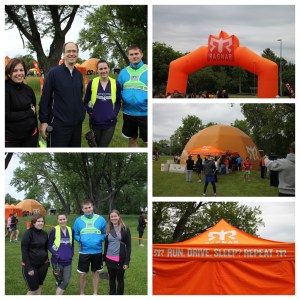 Before the start, safety briefing and a bit of shopping at the Ragnar store.