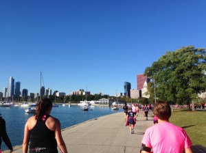 heading south along the path, such a pretty day.