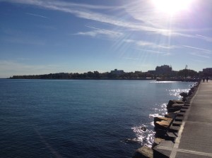 Perfect views during my walk