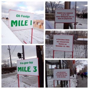 lots of signs along the way