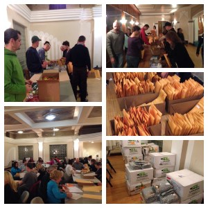 lot's to do with lots of helpers!