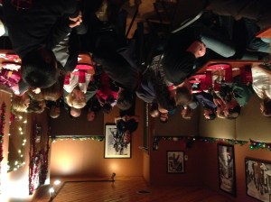 Trent talks to the group