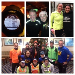 Thursday Quarter Marathon, burrrrrr cold!