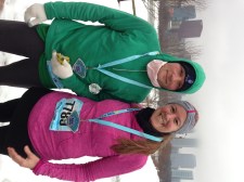 Post race, WE DID IT!